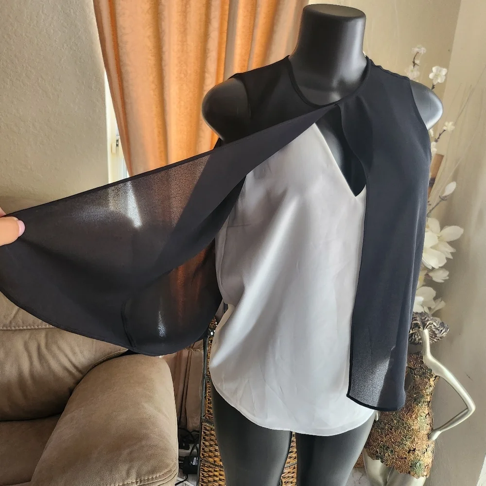 Michael Kors Double-Layer Tank Top size S